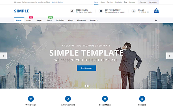 Simple - Multipurpose Template